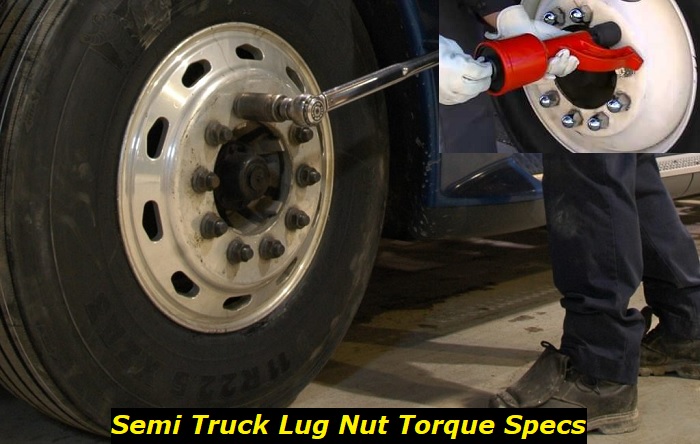 semi truck lug nut torque specs